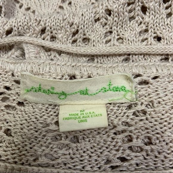 UO Staring at Stars Knitted Beach Cover Up top - Picture 3 of 6